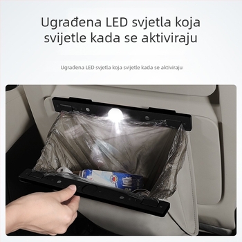 Torba za stražnji naslon sjedala – kožna, LED, viseća, vodootporna, za Ideal L7/L8/L9/L6