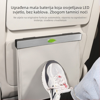 Torba za stražnji naslon sjedala – kožna, LED, viseća, vodootporna, za Ideal L7/L8/L9/L6