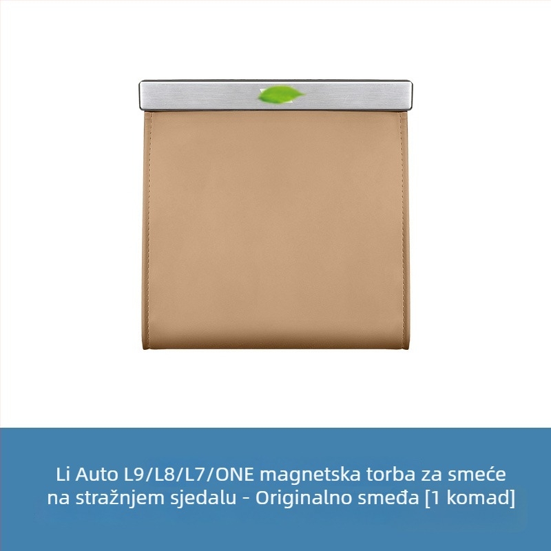 Torba za stražnji naslon sjedala – kožna, LED, viseća, vodootporna, za Ideal L7/L8/L9/L6