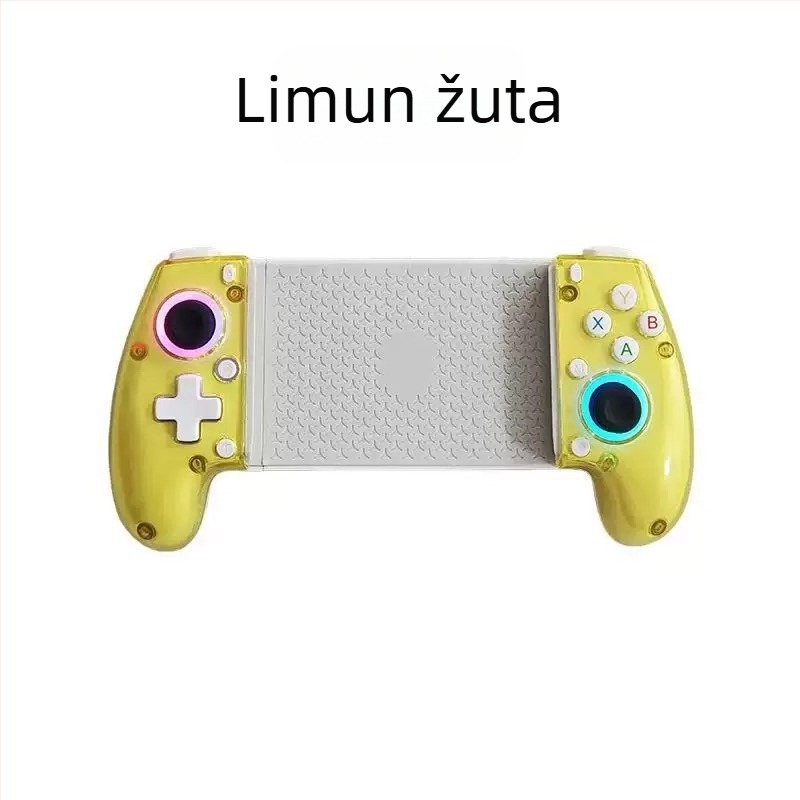 Proširivi gamepad za telefone i tablete – odmah postaje prijenosna konzola; Bluetooth, Type-C, vibracija, ABS; kompatibilan s Androidom, iOS-om, Switchom i PC-jem; Model G8+