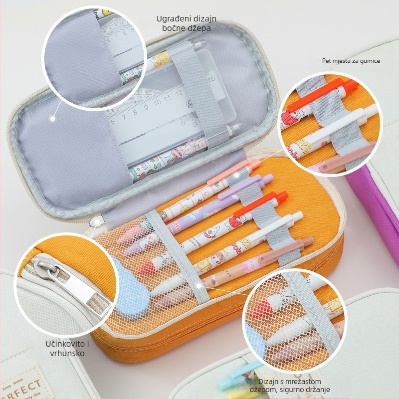 Duoxiang platnena pernica, korejska verzija, višeslojni dizajn za učenike osnovne i srednje škole