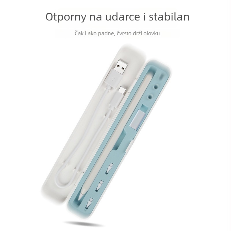 Apple Pencil Silikonska kutija – kompatibilna s Apple Pencil (1. i 2. generacijom), pribor za kapacitivnu olovku, stylus (Model: Apple Pen Box)
