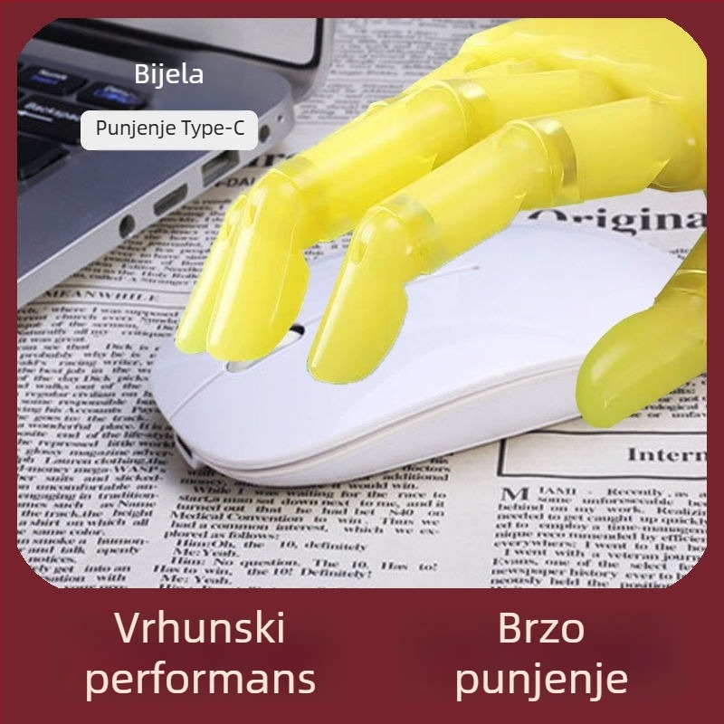 Optička miša USB, žično povezivanje, nije ergonomski dizajn