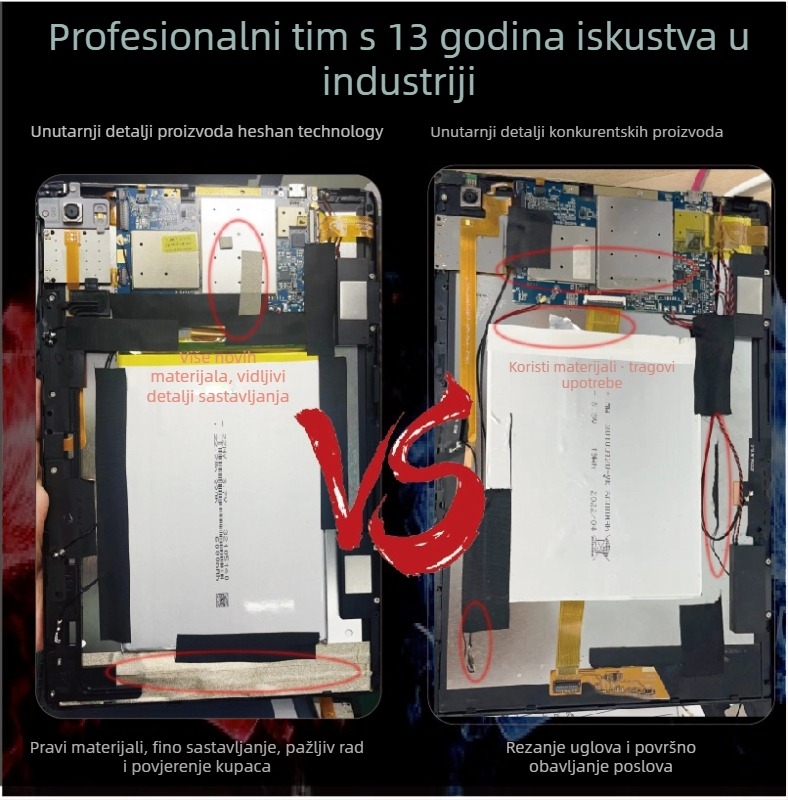 Učenički tablet s 10,1-inčnim zaslonom, Android, MTK Quad-Core 1,5GHz, 16GB flash memorija, Dual kamera, trajanje baterije 5–7 sati