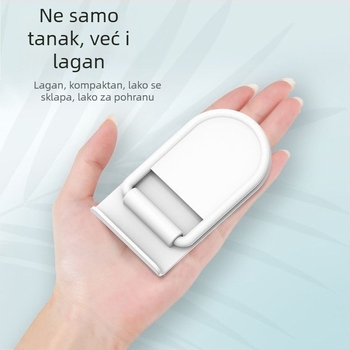 Stolni stalak za telefon i tablet, sklopiv, prenosiv, univerzalni dizajn, plastična konstrukcija