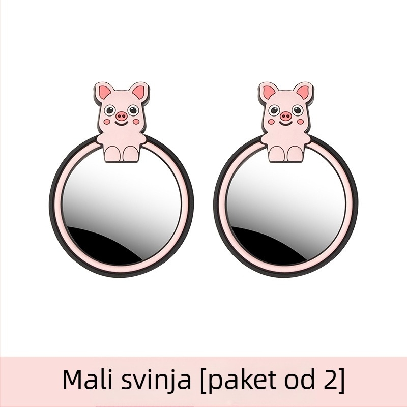 Bevis auto retrovizor, 360° prilagodljiv, široko vidno polje, vakuumska montaža