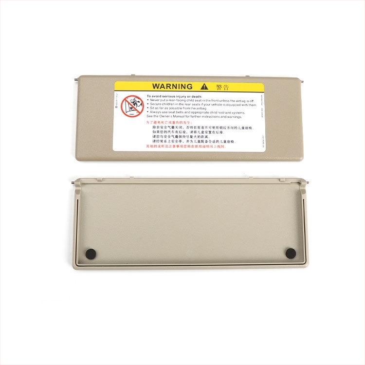 Oukachi kozmetičko ogledalo za poklopac sunčanog vizira – Snap-on ugradnja, kompatibilno s Peugeot 4008/5008/508L/308S i Citroën Tianyi C5