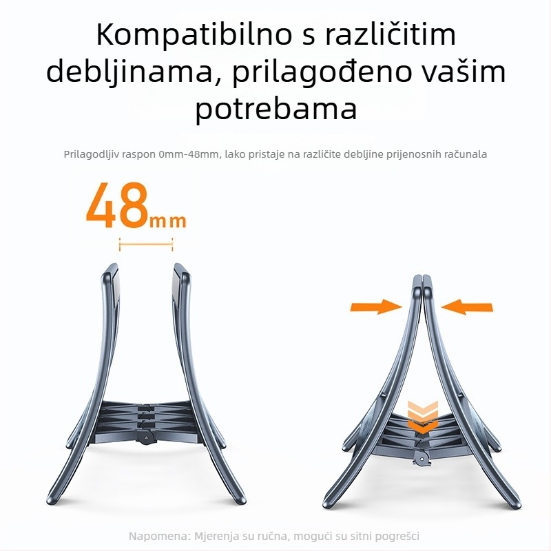 Univerzalni nosač za telefon, tablet i računalo, sklopivi i prenosni, plastični, model 03671, Paifan/Oatsbasf