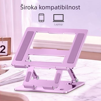 Stalak za laptop/desktop – sklopivi, od karbonskog čelika, Rexon LS638, 1,4 kg