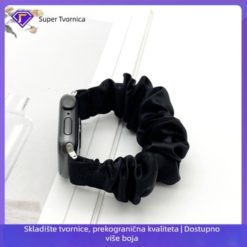 Elastični remen za sat od Mulberry svile za Apple Watch 7/8, jednobojan, 22 mm širina, veličine 38/40/41 mm i 42/44/45 mm