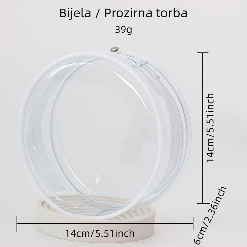 Torba za skladištenje lutaka — cilindrični oblik, PVC, višestruka upotreba, pogodna za putovanja i skladištenje na stolu ili u spavaćoj sobi, pakiranje 50 kom.