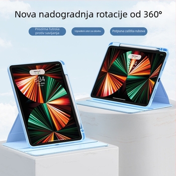 Silikonska zaštitna futrola za Apple iPad Pro Air 4, 12,9-inčni tablet, 2020–2021
