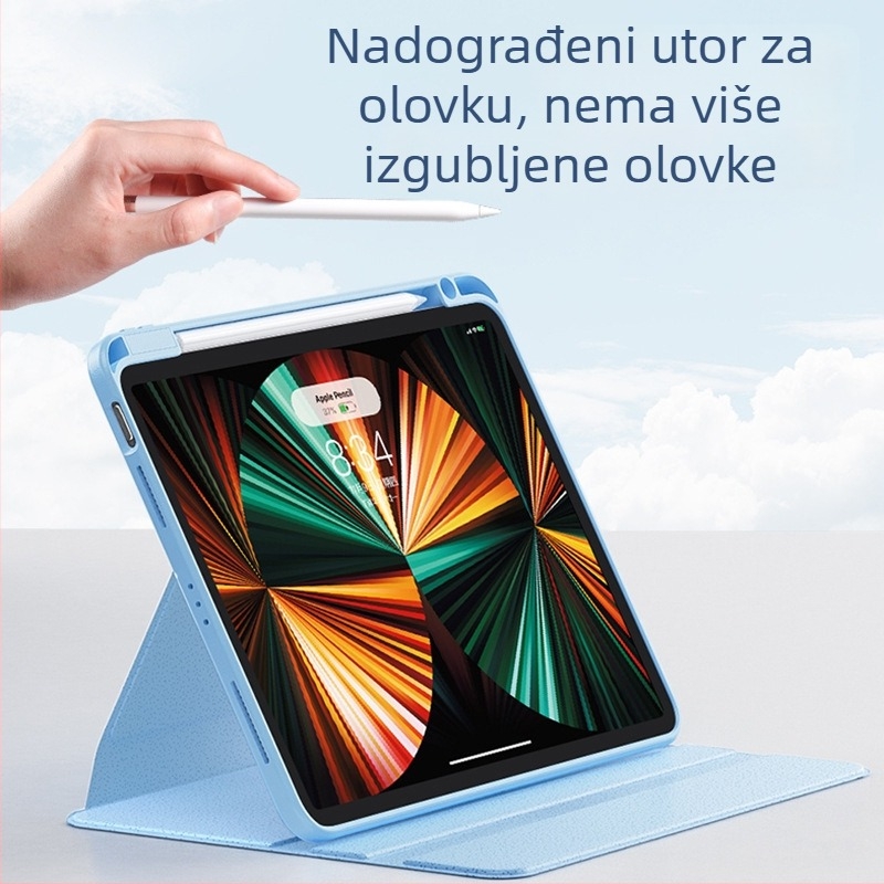 Silikonska zaštitna futrola za Apple iPad Pro Air 4, 12,9-inčni tablet, 2020–2021
