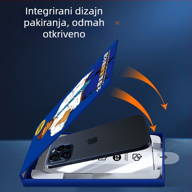 KAAPII Kaljeno staklo za prednju zaštitu zaslona za iPhone 13 Pro Max – HD jasnoća, Anti‑Peek, Otporan na prašinu, Anti otisak prsta, Otpornost na pad