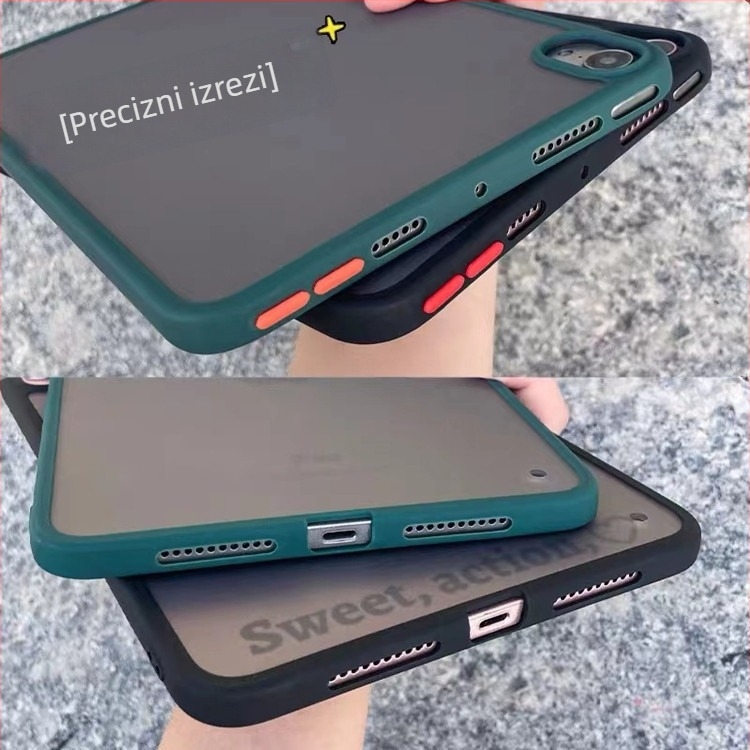 Silicone zaštitna maska za tablet - prozirna, lagana, mat završna obrada, odvodi toplinu, otpornost na pad; kompatibilno s Apple, Samsung, OPPO, Xiaomi