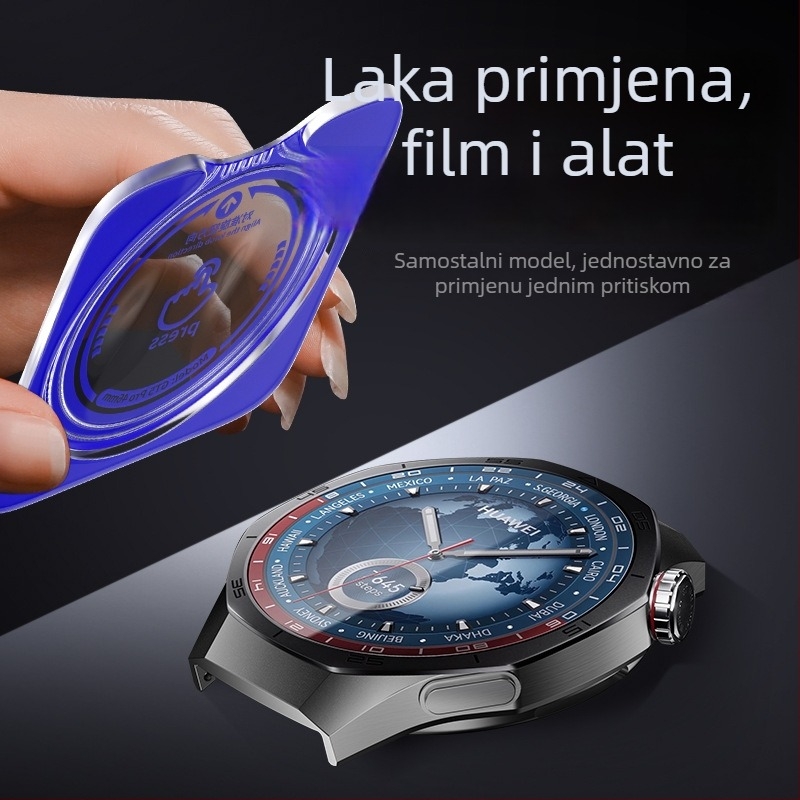 Safirni zaštitni film za Huawei Watch GT5/GT6 Pro, zaštita cijelog zaslona