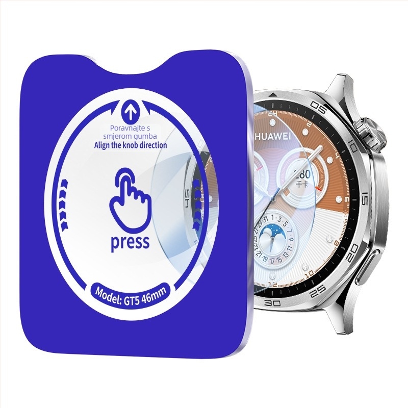 Safirni zaštitni film za Huawei Watch GT5/GT6 Pro, zaštita cijelog zaslona