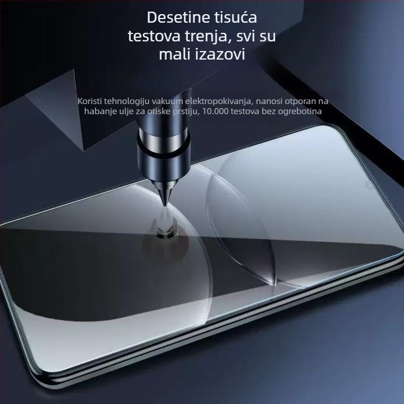 Kaljeno staklo zaštitnik zaslona za Huawei Enjoy 70 (70Z/PRO/S) – potpuno pokriće, otporno na padove, HD, protiv plavog svjetla