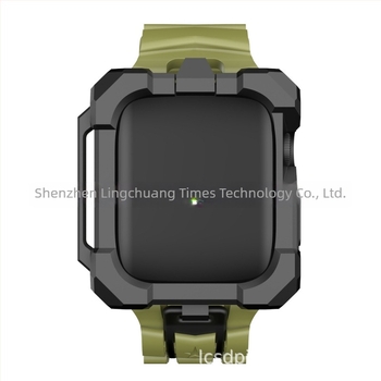 Futrola za Apple Watch s integriranim TPU taktičkim remenom i silikonskim sportskim remenom