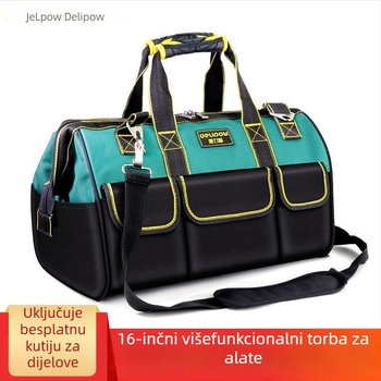 Delip Torba Za Alate - Prijenosna Velika Kutija Za Pohranu Alata Za Dom, Auto i Vrt | PP Okvir | Nosivost 250 kg