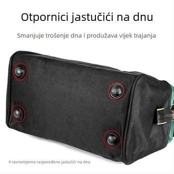 Delip Torba Za Alate - Prijenosna Velika Kutija Za Pohranu Alata Za Dom, Auto i Vrt | PP Okvir | Nosivost 250 kg