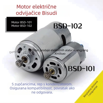 Dijelovi za električni odvijač BSD-101 i BSD-102, marke Bisu, bakar