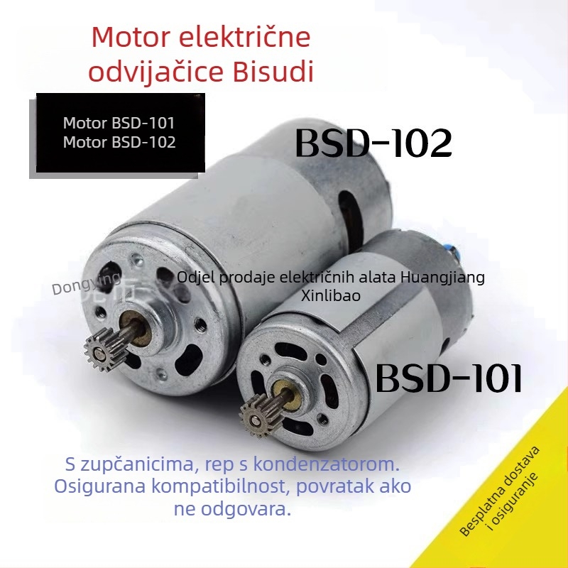Dijelovi za električni odvijač BSD-101 i BSD-102, marke Bisu, bakar