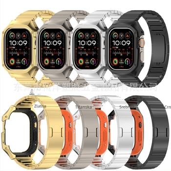 Nerđajući čelični zaštitni kućište za Apple Watch SE, jednoplošni dizajn, kompatibilan s remenima 20mm/22mm