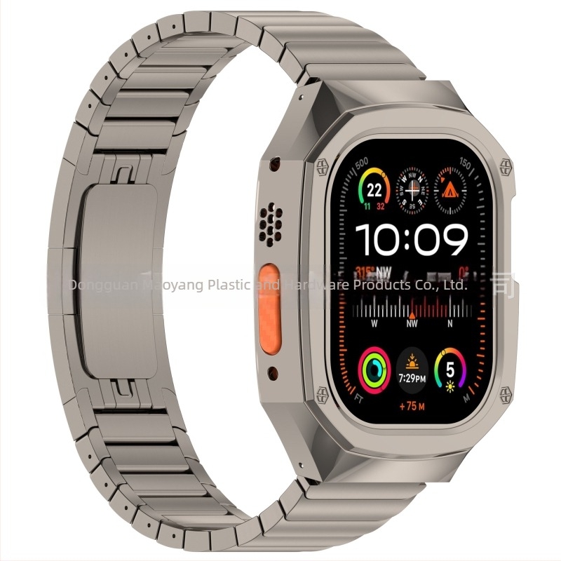 Nerđajući čelični zaštitni kućište za Apple Watch SE, jednoplošni dizajn, kompatibilan s remenima 20mm/22mm