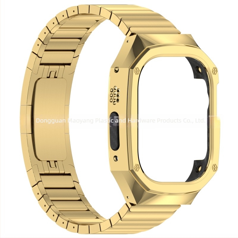 Nerđajući čelični zaštitni kućište za Apple Watch SE, jednoplošni dizajn, kompatibilan s remenima 20mm/22mm