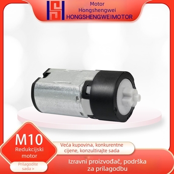 Mali četkasti mikro DC motor s planetarnim pogonom, učinkovitost 85%, DC napajanje do 36V