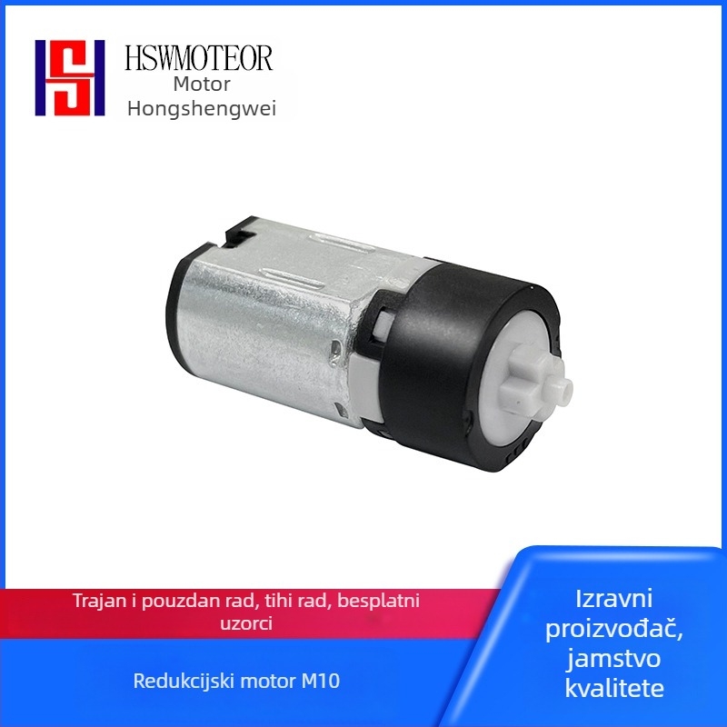 Mali četkasti mikro DC motor s planetarnim pogonom, učinkovitost 85%, DC napajanje do 36V