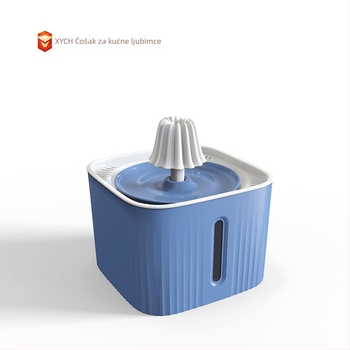 Dispenzer za vodu za kućne ljubimce s automatskom cirkulacijom i inteligentnim filtrom – napajanje iz utičnice, odvojivi, pogodan za mačke i pse