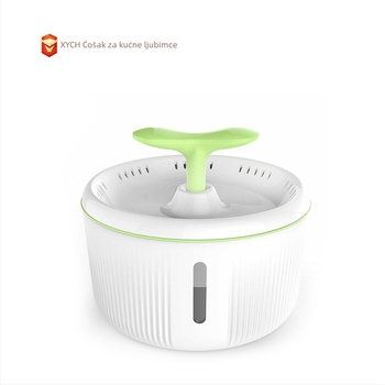 Dispenzer za vodu za kućne ljubimce s automatskom cirkulacijom i inteligentnim filtrom – napajanje iz utičnice, odvojivi, pogodan za mačke i pse