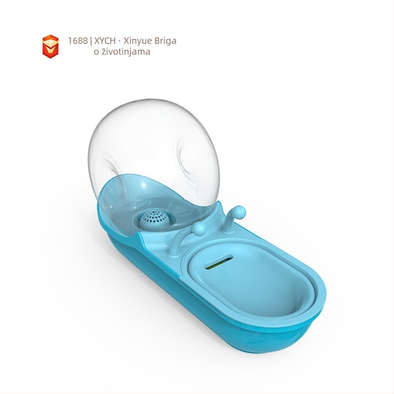 Dispenzer za vodu za kućne ljubimce s automatskom cirkulacijom i inteligentnim filtrom – napajanje iz utičnice, odvojivi, pogodan za mačke i pse