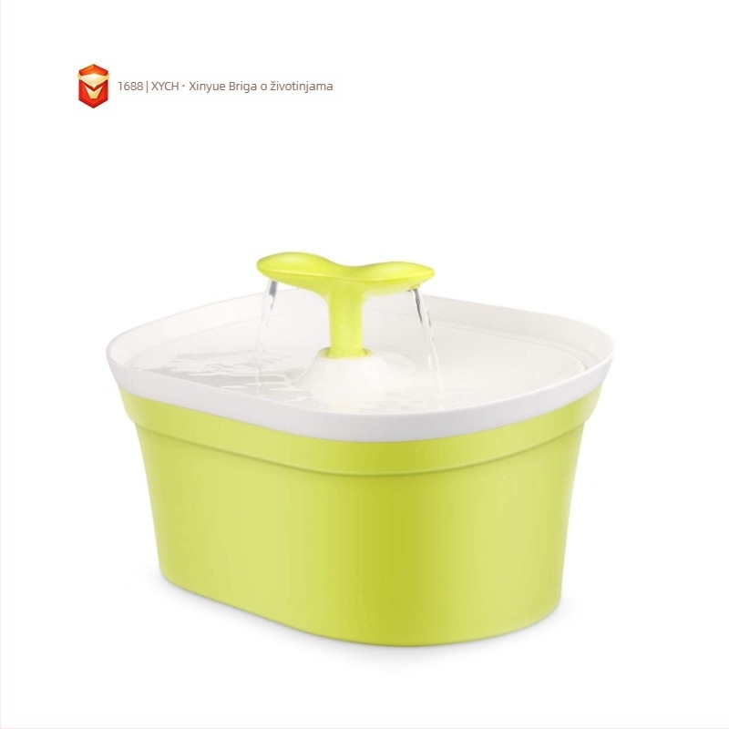 Dispenzer za vodu za kućne ljubimce s automatskom cirkulacijom i inteligentnim filtrom – napajanje iz utičnice, odvojivi, pogodan za mačke i pse