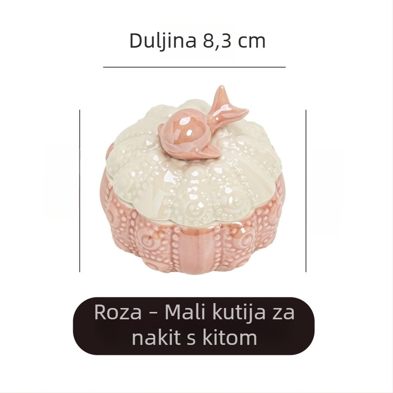 Kutija za nakit od keramike - Fengbai FB001, moderni minimalistički stil