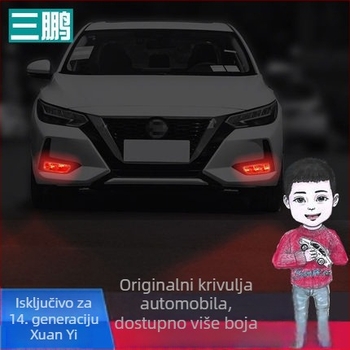 Sanpeng film za prednje maglenke Nissan Sylphy 2020. (14. generacija) - samoljepljiva folija, jaka adhezija, podrijetlo Guangdong