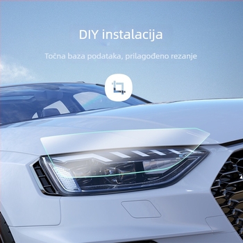 Zaštitni film za svjetla | Hidrogelna membrana | Jednokomponentno oblikovanje | Otporno na ogrebotine i habanje | Za Audi svjetla