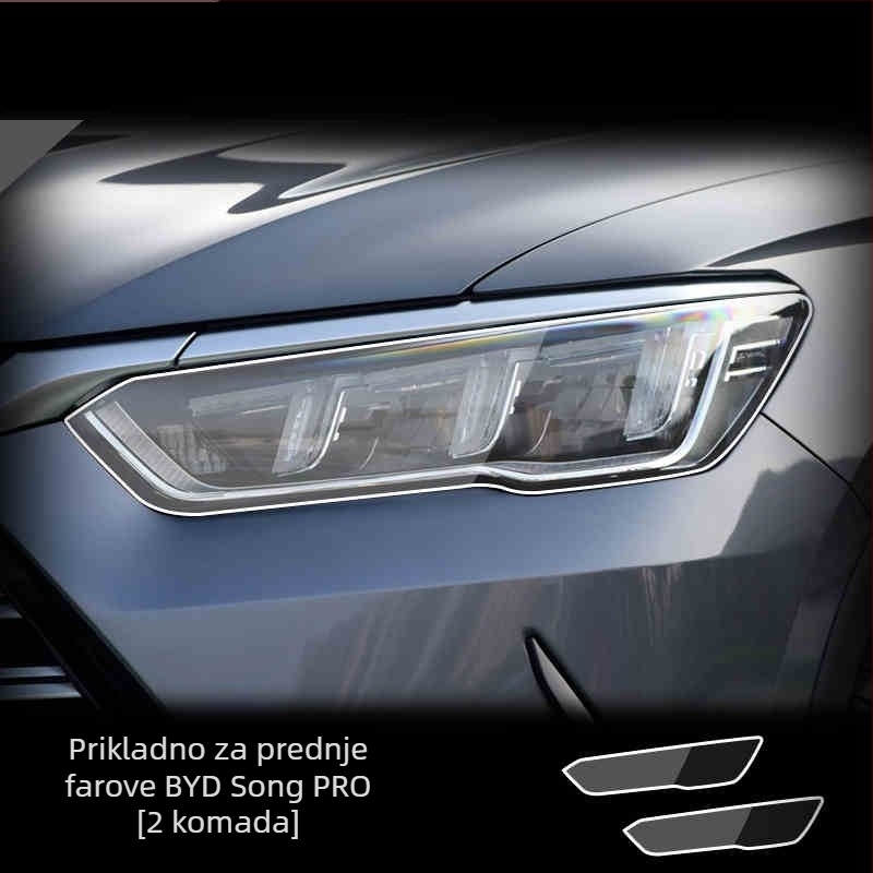 Zaštitni film za svjetla | Hidrogelna membrana | Jednokomponentno oblikovanje | Otporno na ogrebotine i habanje | Za Audi svjetla