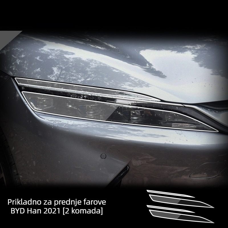 Zaštitni film za svjetla | Hidrogelna membrana | Jednokomponentno oblikovanje | Otporno na ogrebotine i habanje | Za Audi svjetla