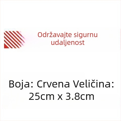Auto karoserijske naljepnice - tekstualni uzorak; Materijal: samoljepljiva naljepnica; Ugradnja: ljepilo; Marka: JI·II