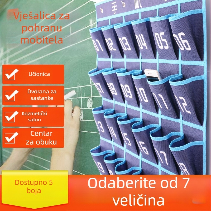 Torba za pohranu telefona za razred - zidna džep za telefon, model 985, materijal: saten cvijet, japanski stil, šifra artikla F957JS96T9JS78