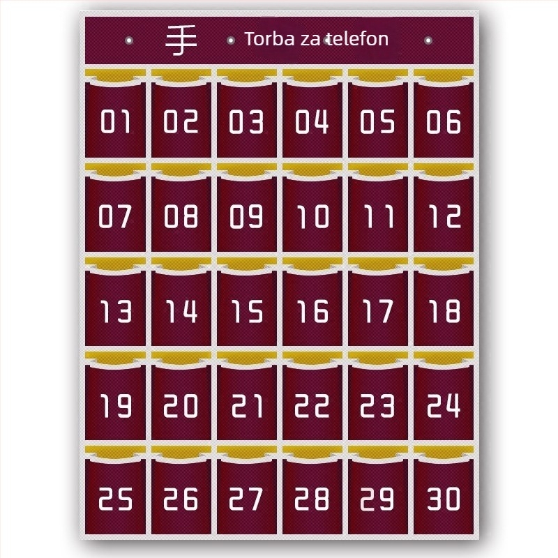 Torba za pohranu telefona za razred - zidna džep za telefon, model 985, materijal: saten cvijet, japanski stil, šifra artikla F957JS96T9JS78