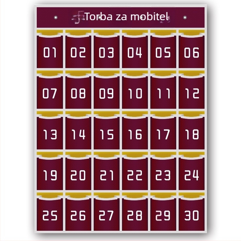 Torba za pohranu telefona za razred - zidna džep za telefon, model 985, materijal: saten cvijet, japanski stil, šifra artikla F957JS96T9JS78
