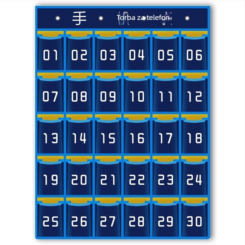 Torba za pohranu telefona za razred - zidna džep za telefon, model 985, materijal: saten cvijet, japanski stil, šifra artikla F957JS96T9JS78