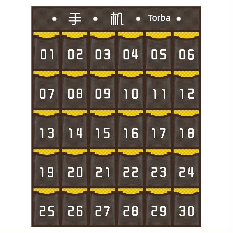 Torba za pohranu telefona za razred - zidna džep za telefon, model 985, materijal: saten cvijet, japanski stil, šifra artikla F957JS96T9JS78