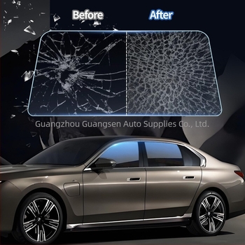 Automobilski toplinski izolacijski film - gradientni autofilm serije, brenda Sam Optical, pakiranje u papirnatu cijev