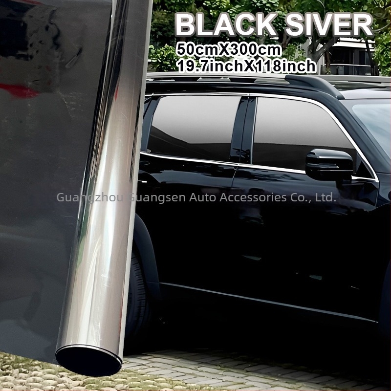 Automobilski toplinski izolacijski film - gradientni autofilm serije, brenda Sam Optical, pakiranje u papirnatu cijev