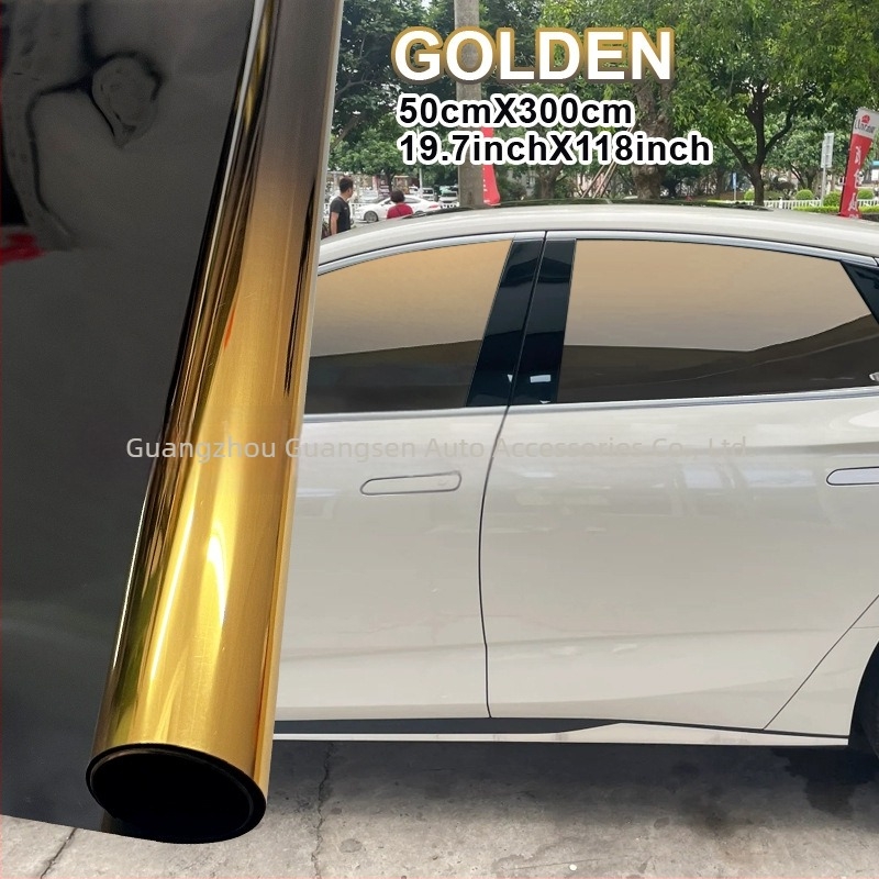 Automobilski toplinski izolacijski film - gradientni autofilm serije, brenda Sam Optical, pakiranje u papirnatu cijev